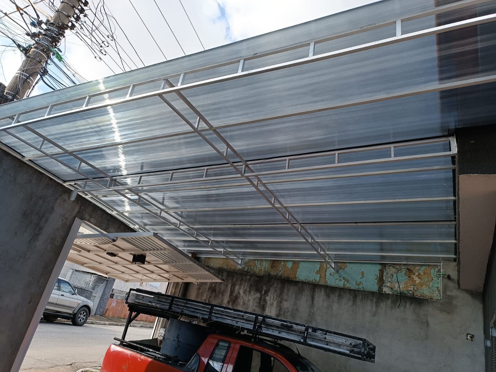 Toldo Fixo Policarbonato